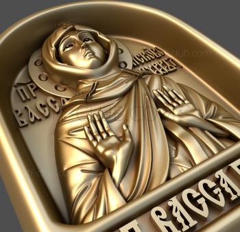 3D model Venerable Vassa of the Pskov-Pecherskaya (STL)